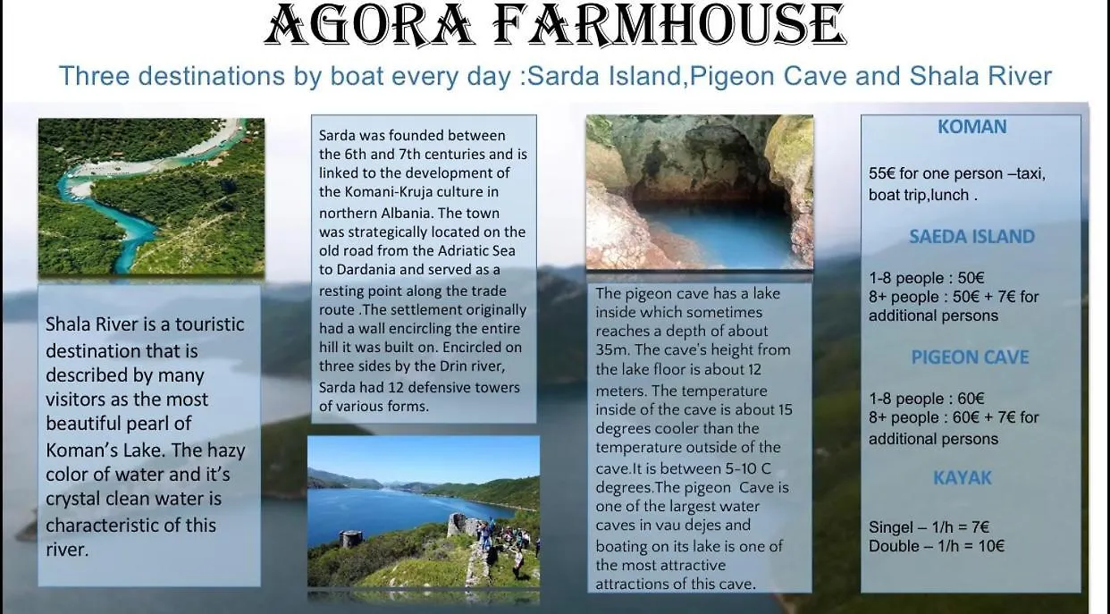 Agora Farmhouse Koman Albania